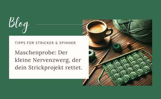 Maschenprobe: Der kleine Nervenzwerg, der dein Strickprojekt rettet