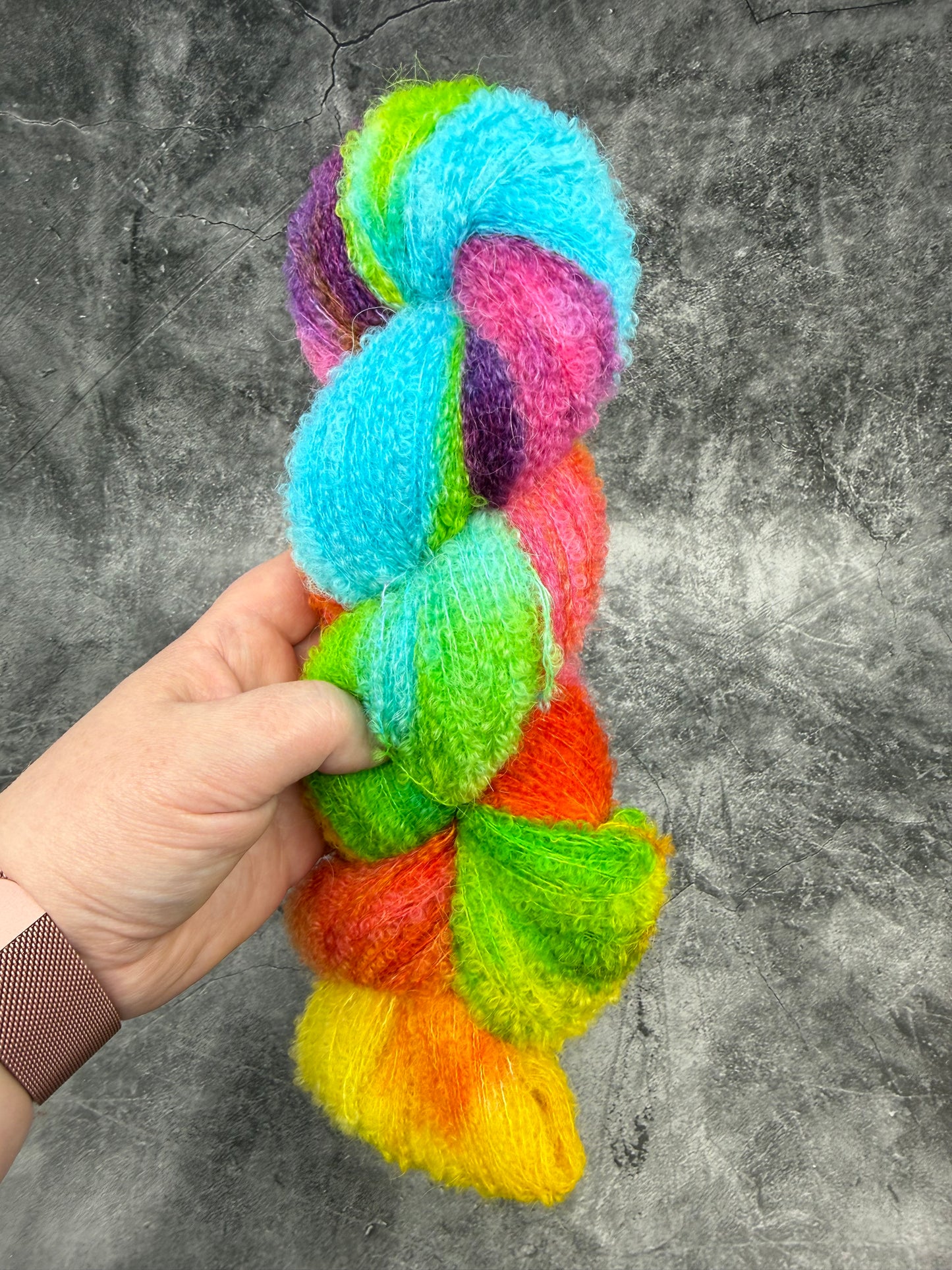 Alpaloop Lace Bouclé REGENBOGEN