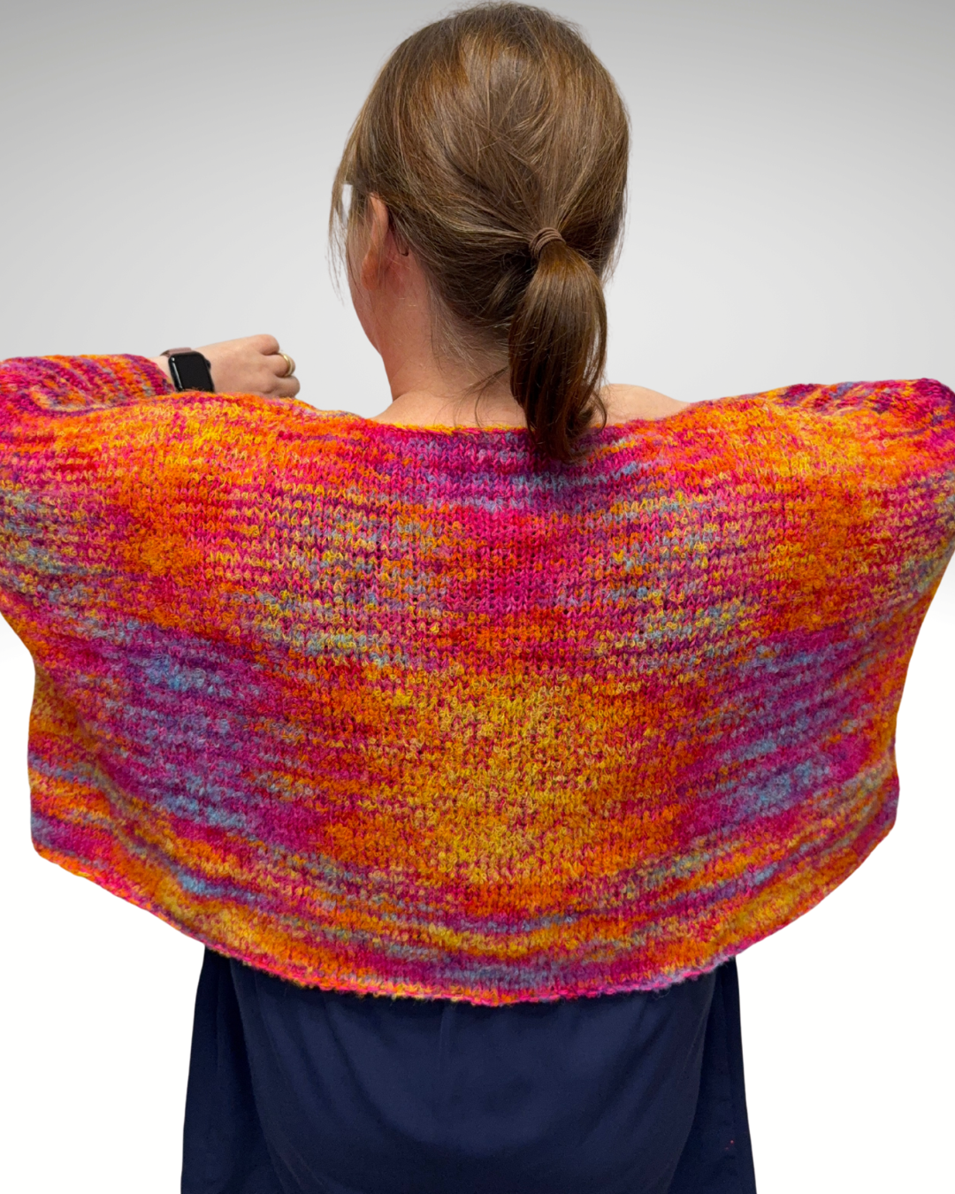 Strickset "Sonnenuntergang" für das Jäckchen "Wolke"