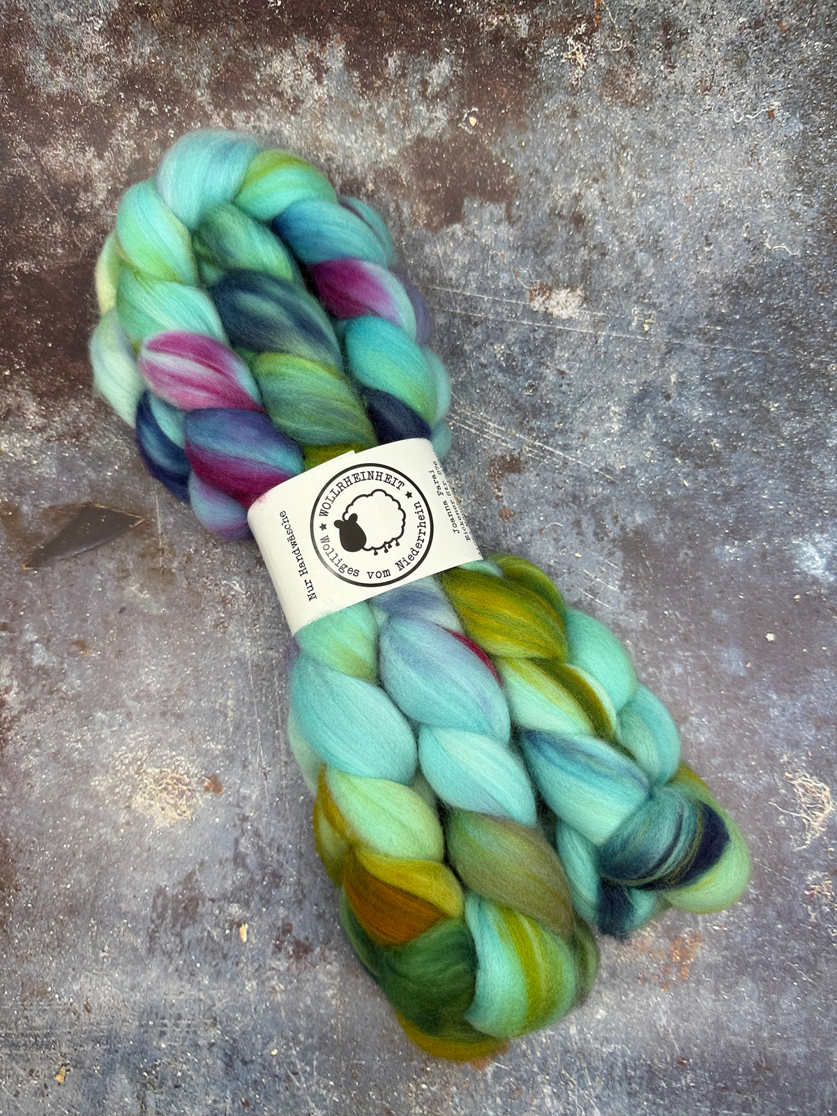 Merino Nylon Kammzug für weiche Sockenwolle No. 04