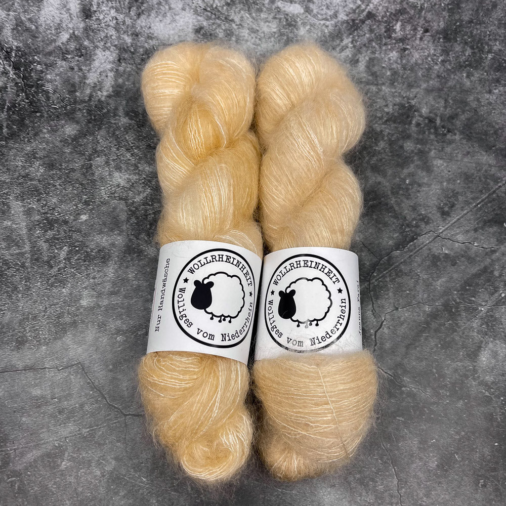 Garn ELFI Kid Mohair mit Seide - BEIGE