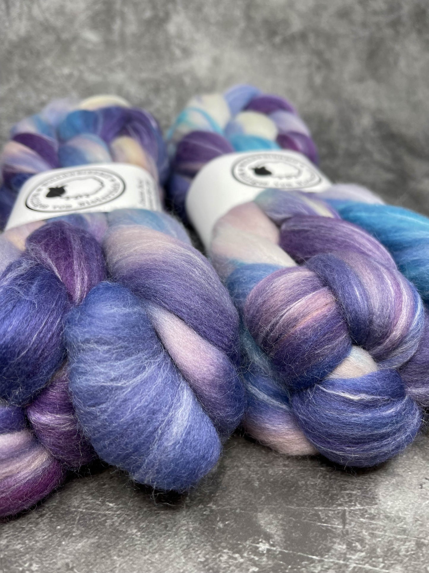 Merino Alpaka Rose Kammzug No. 01