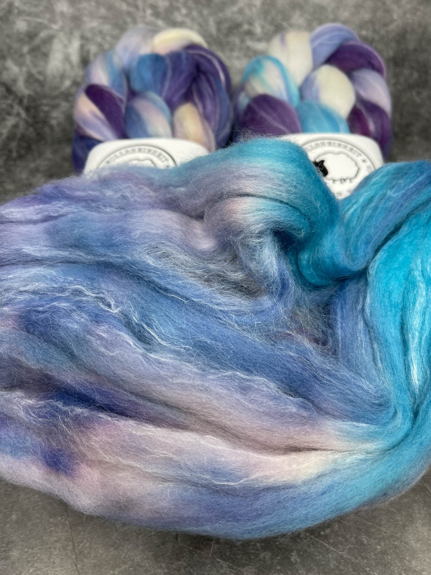 Merino Alpaka Rose Kammzug No. 01