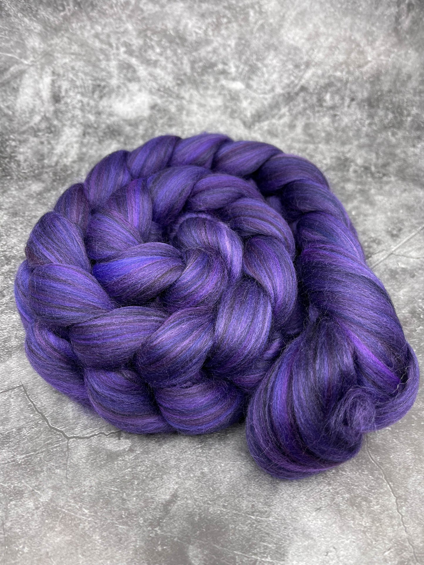Merino Blend 19 PURPLE EMPEROR BUTTERFLY