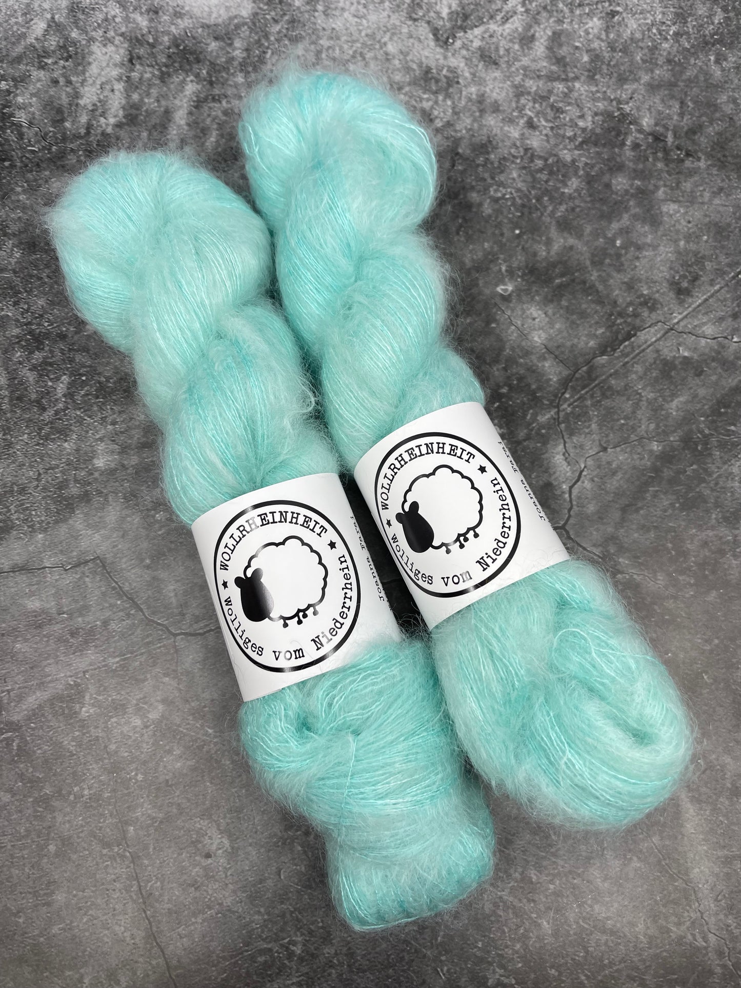 Garn ELFI Kid Mohair mit Seide - TURQUOISE