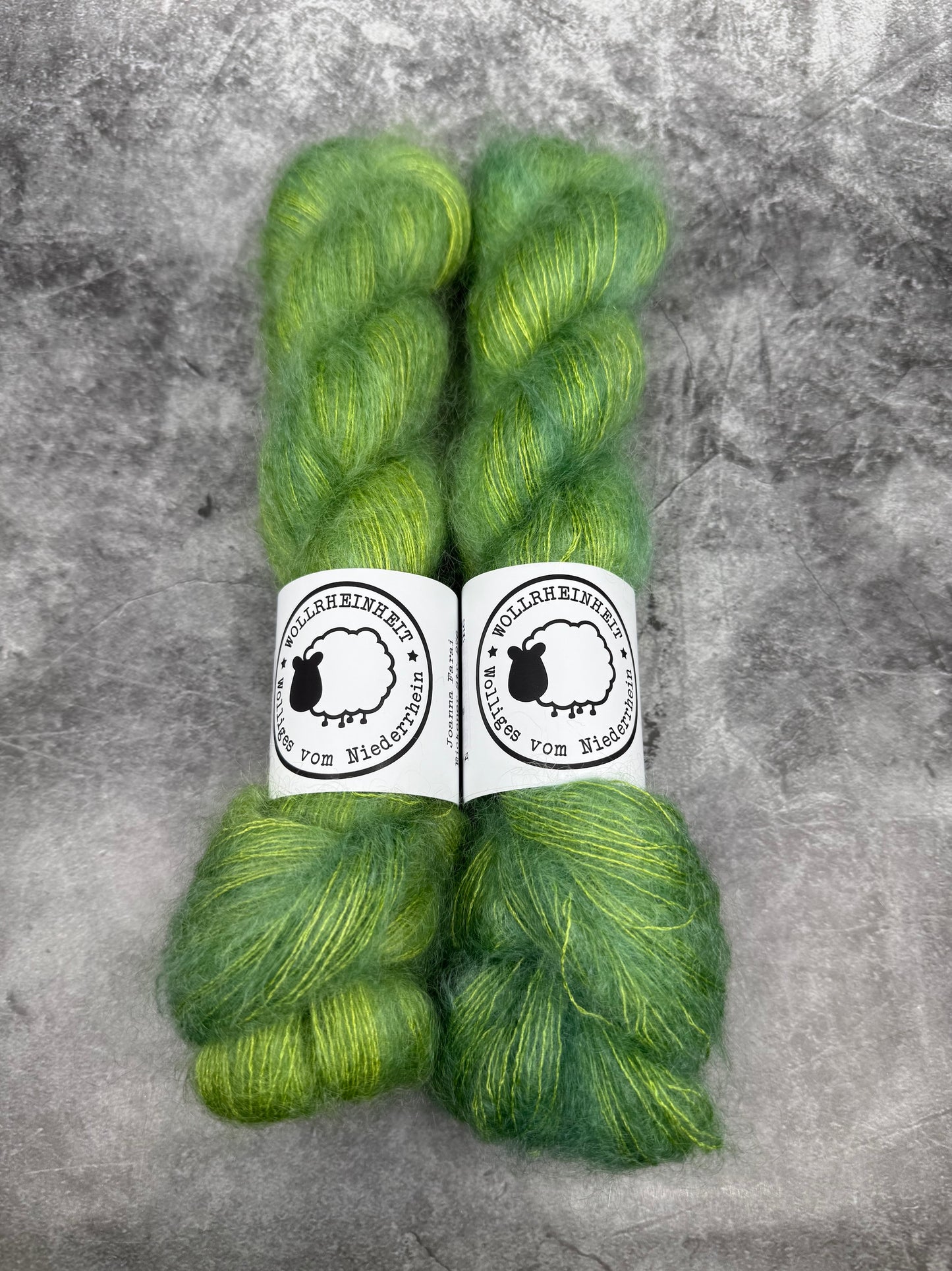 Zuckerwatte - Kid Mohair Seide MOSS GREEN