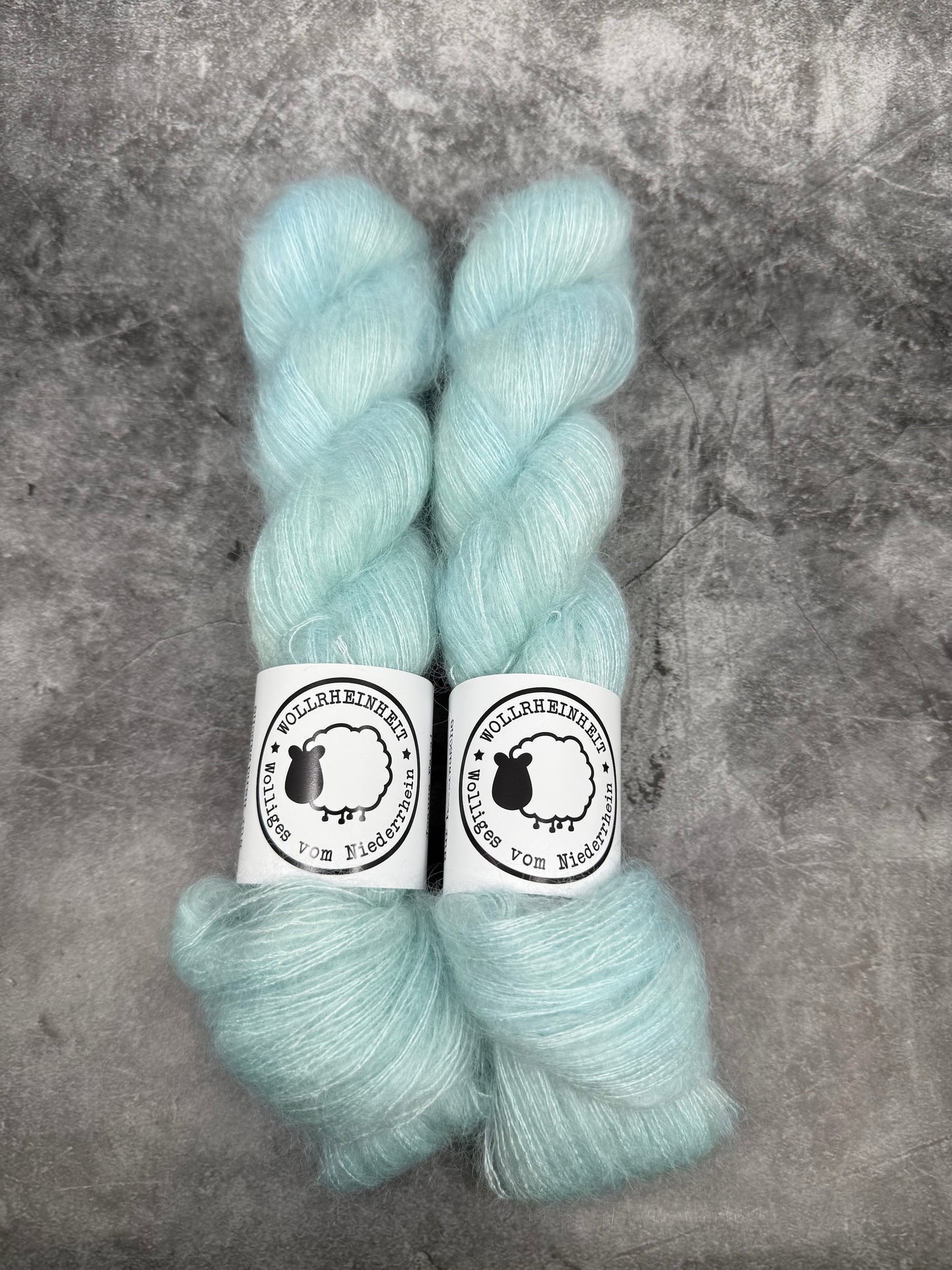 Zuckerwatte - Kid Mohair Seide WINTER BLUE