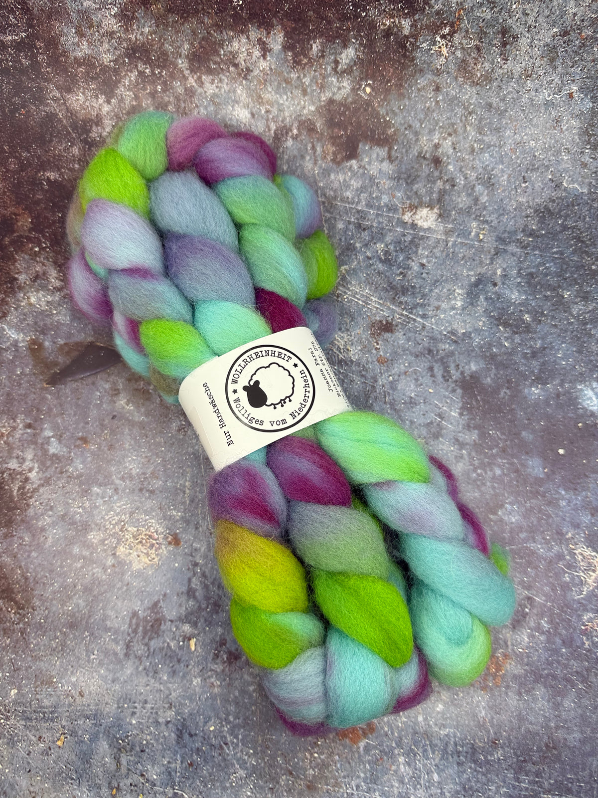 Shropshire Kammzug für Sockenwolle PAPAGEI
