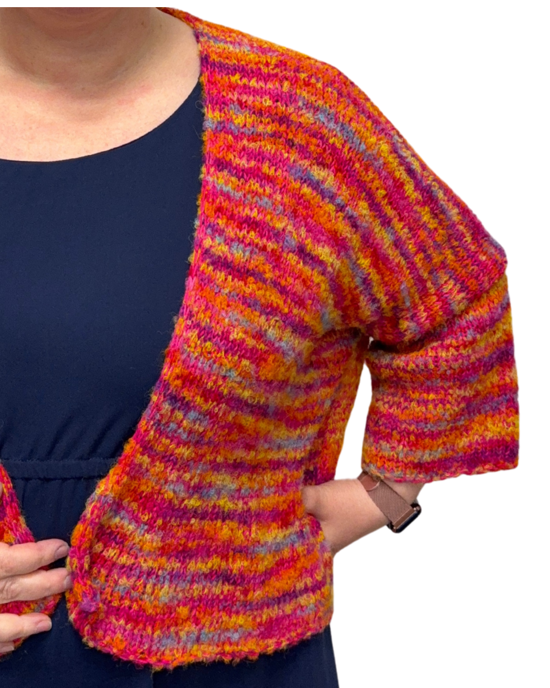 Strickset "Sonnenuntergang" für das Jäckchen "Wolke"