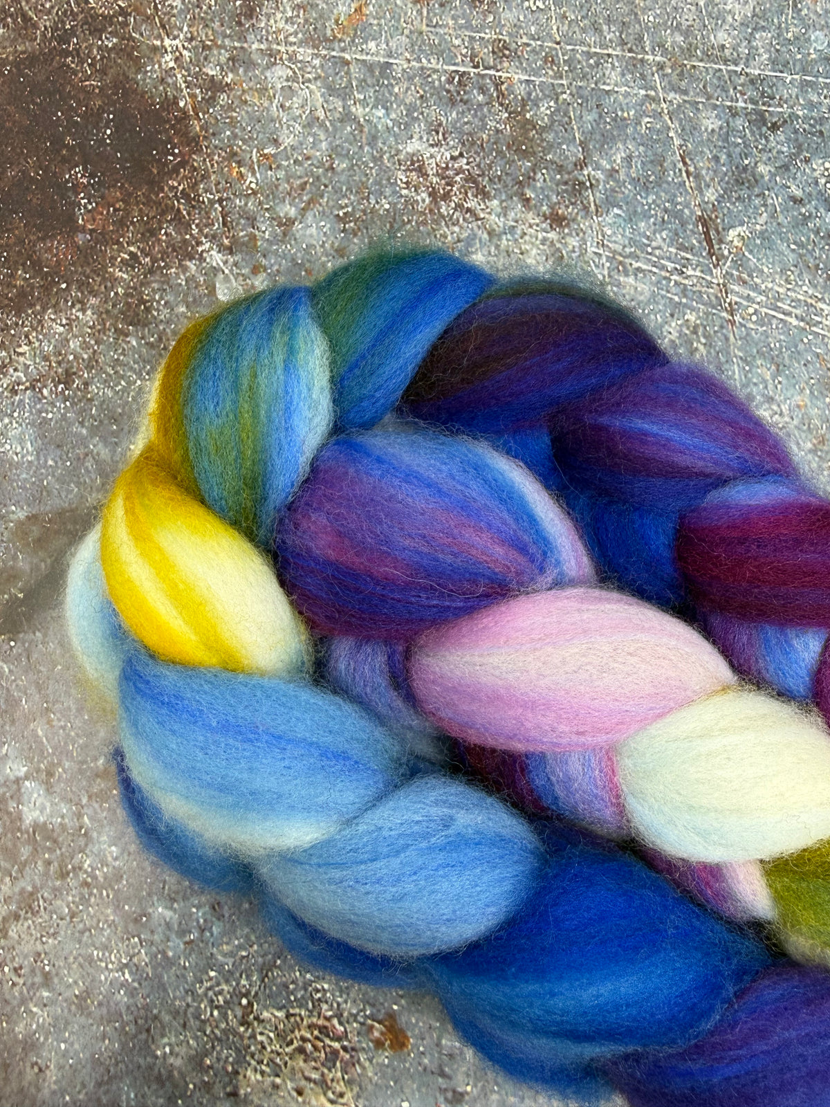 Merino Nylon Kammzug für weiche Sockenwolle No. 08