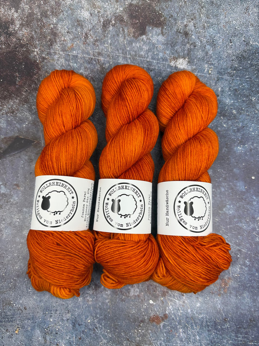 Fine Merino Socks PUMPKIN