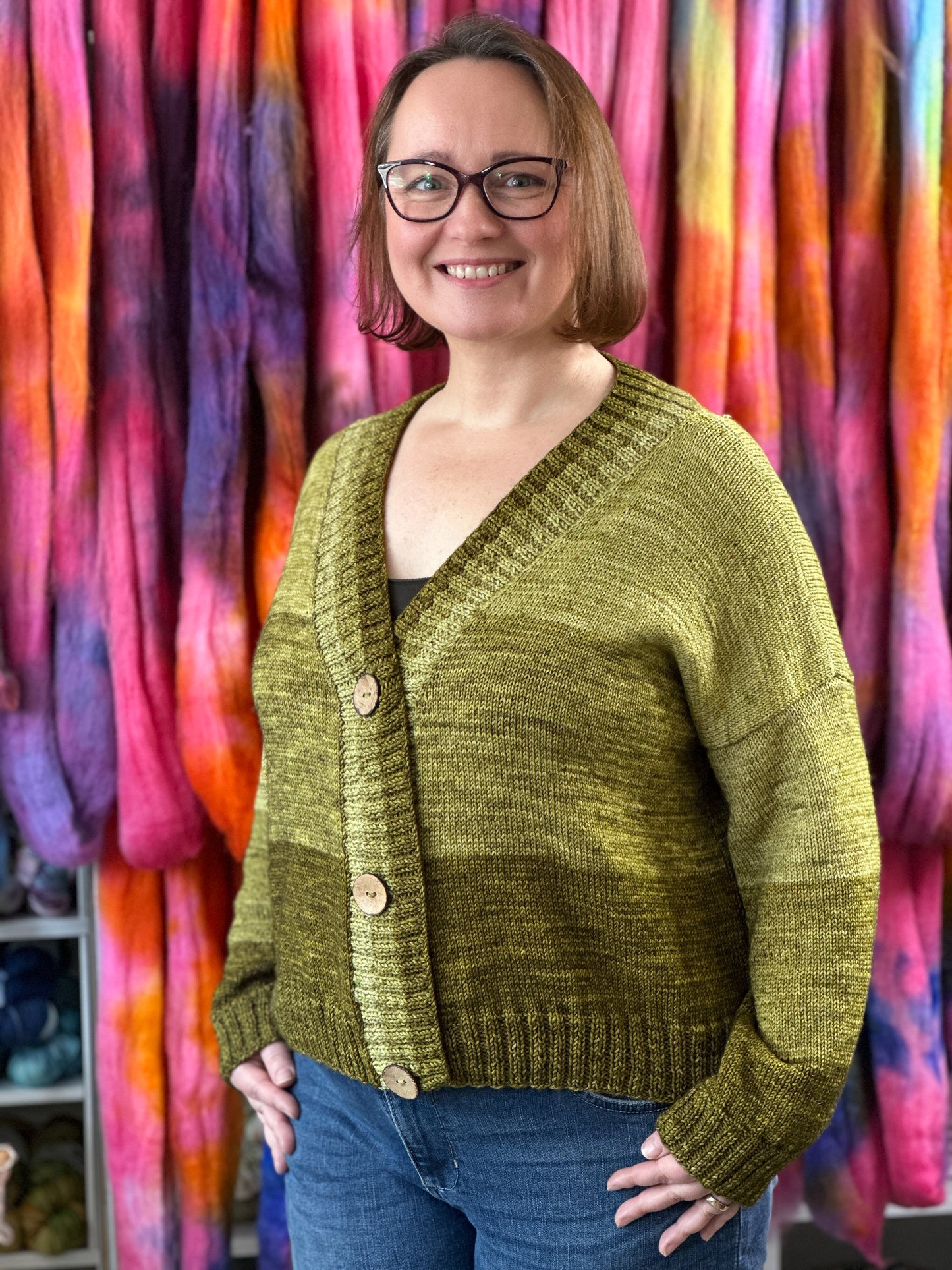 Big Stripes Cardigarn - Strickanleitung