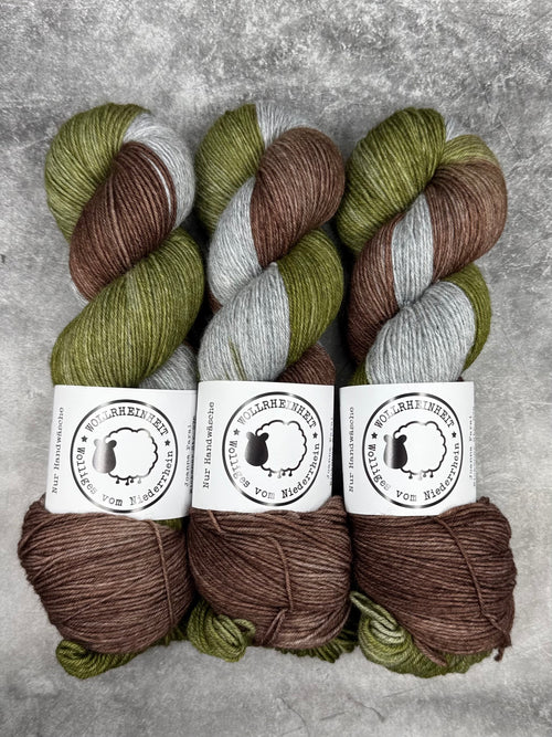 Fine Merino Socks WOOD