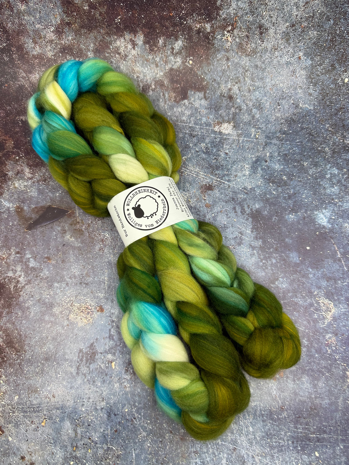 Merino Nylon Kammzug für weiche Sockenwolle No. 01