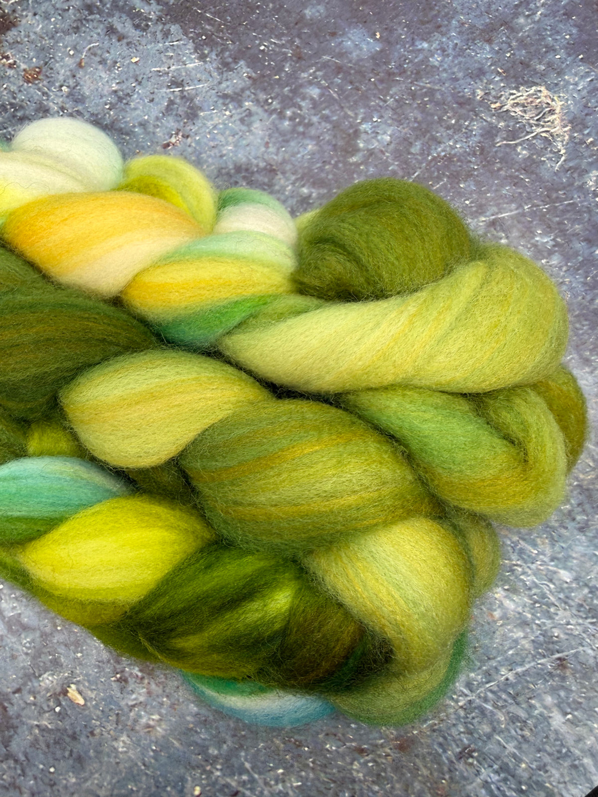 Merino Nylon Kammzug für weiche Sockenwolle No. 01