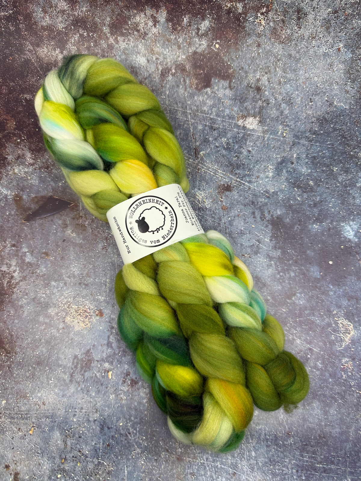 Merino Nylon Kammzug für weiche Sockenwolle No. 01