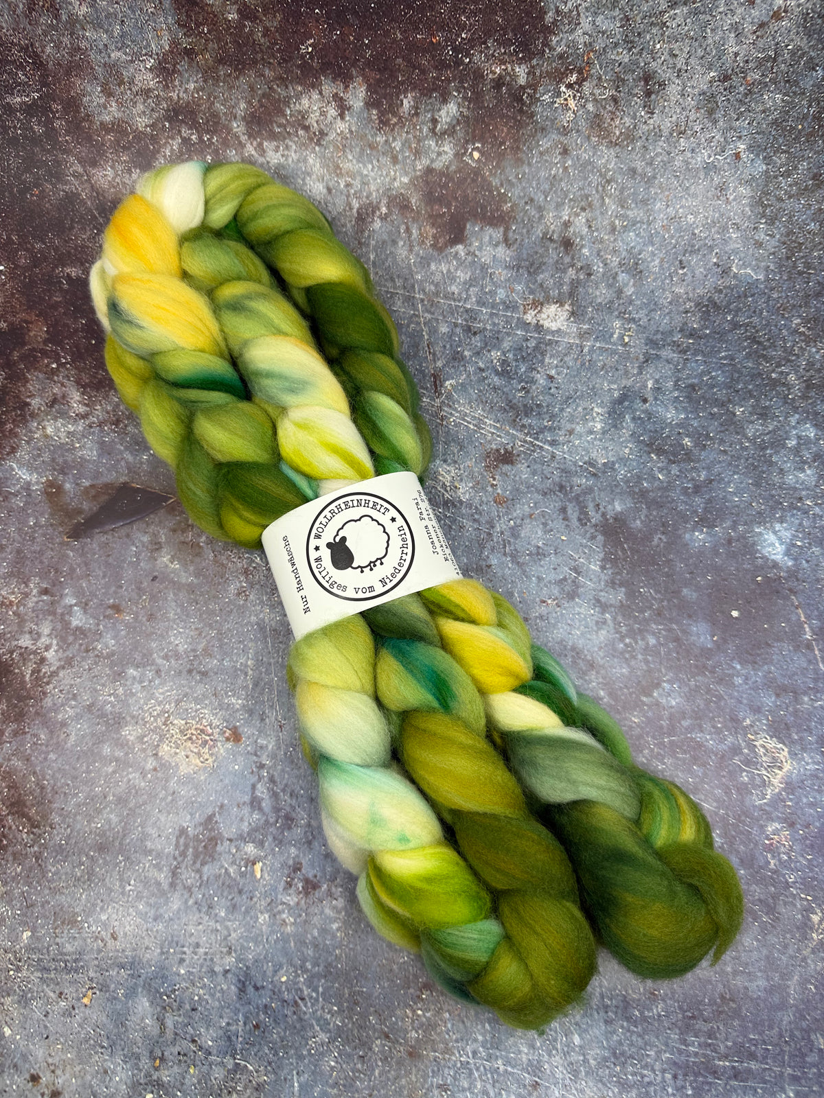 Merino Nylon Kammzug für weiche Sockenwolle No. 01