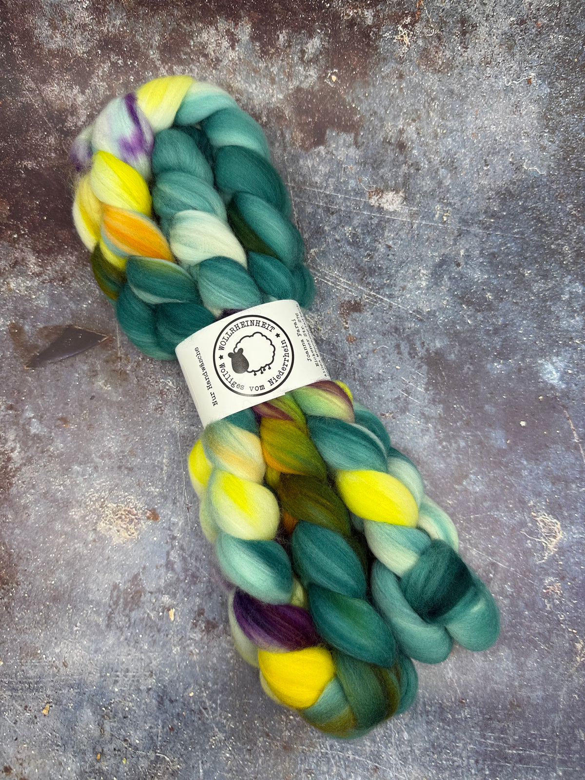 Merino Nylon Kammzug für weiche Sockenwolle No. 05