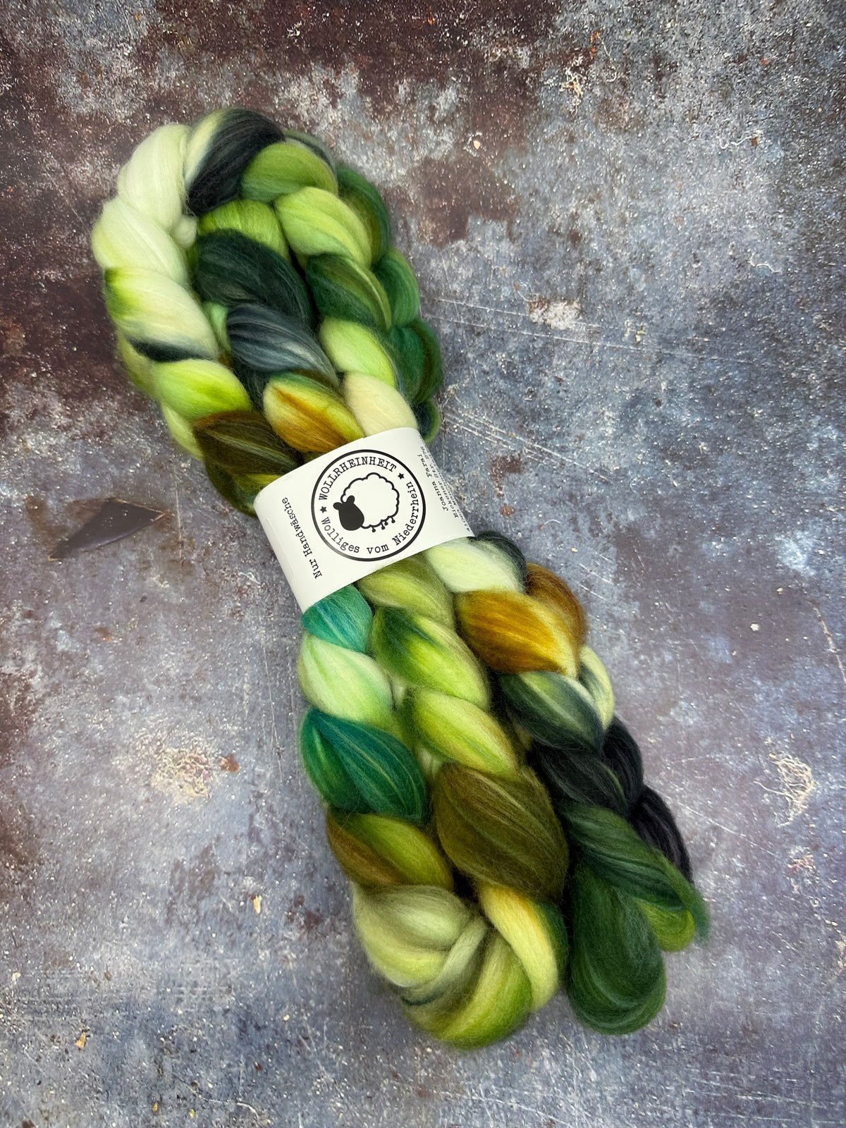 Merino Nylon Kammzug für weiche Sockenwolle No. 06