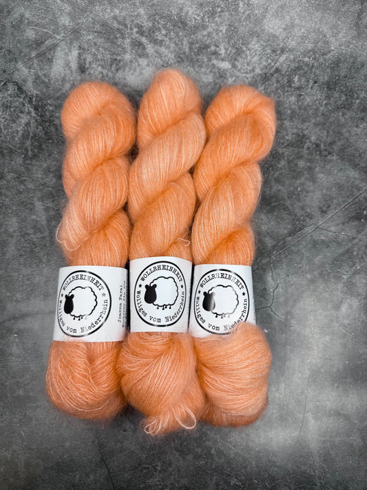 Zuckerwatte - Kid Mohair Seide PEACH