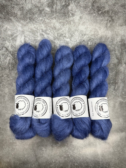 Zuckerwatte - Kid Mohair Seide DARK BLUE