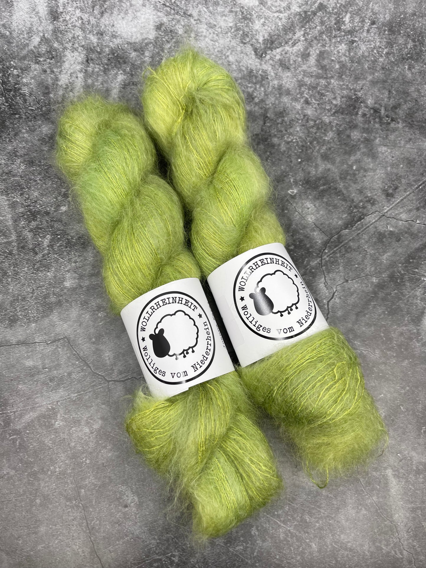 Garn ELFI Kid Mohair mit Seide - GREEN