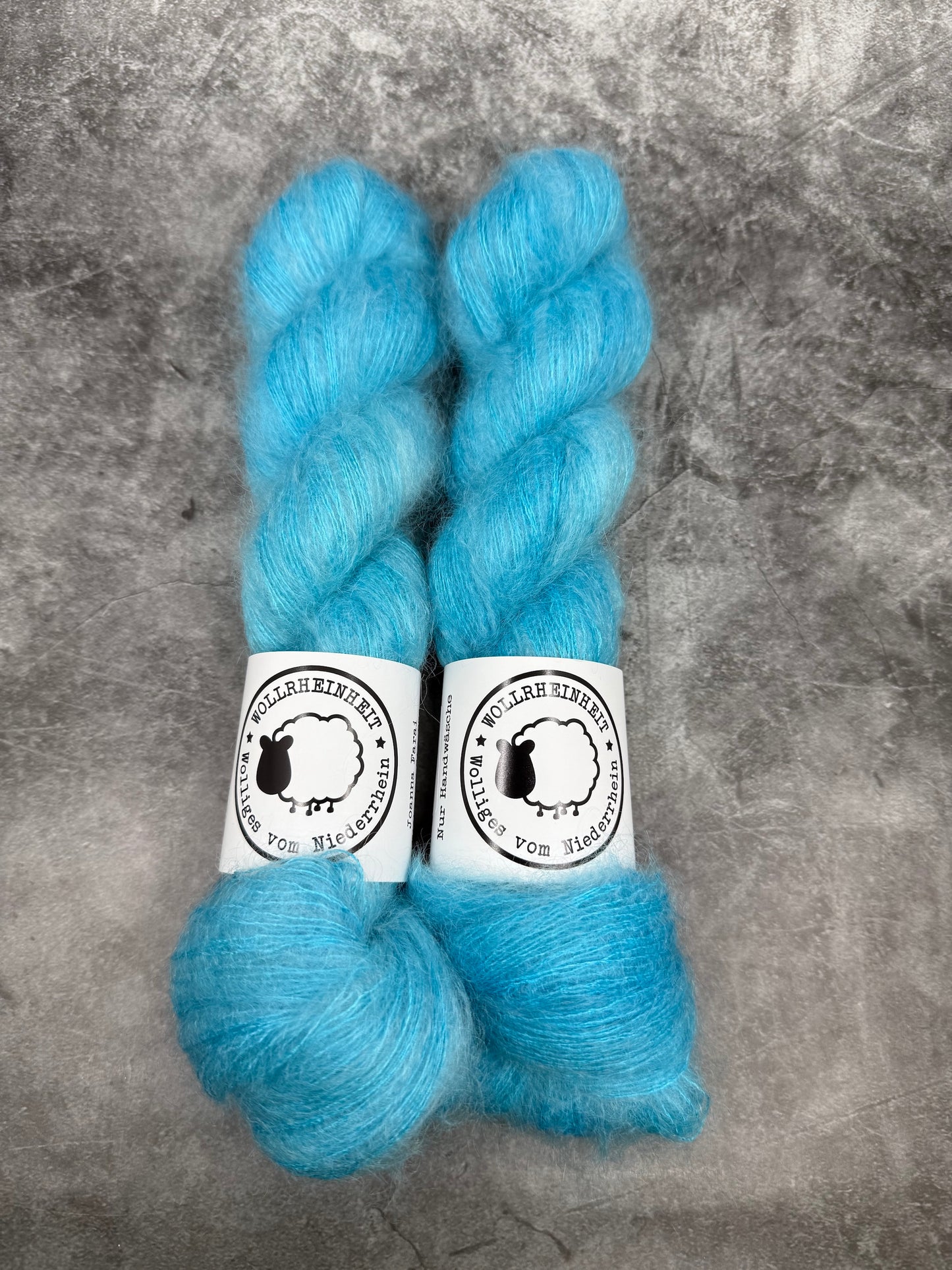 Zuckerwatte - Kid Mohair Seide LAGOON
