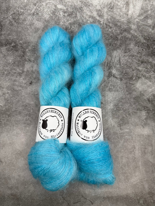 Zuckerwatte - Kid Mohair Seide LAGOON