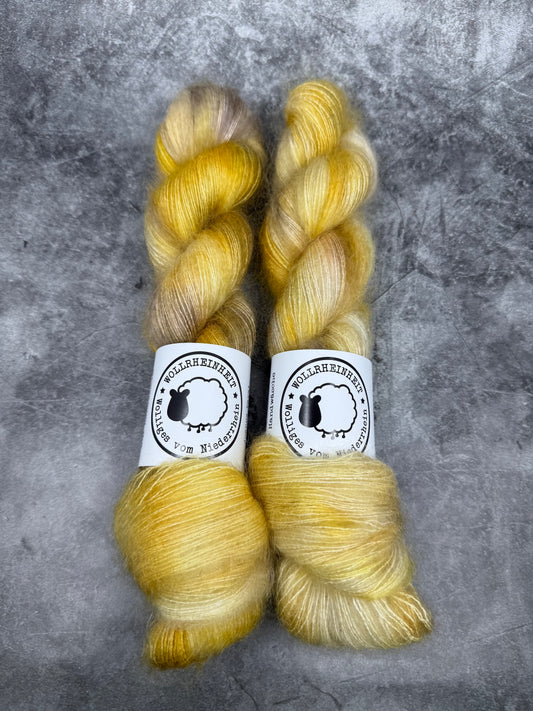 Zuckerwatte - Kid Mohair Seide WHEAT