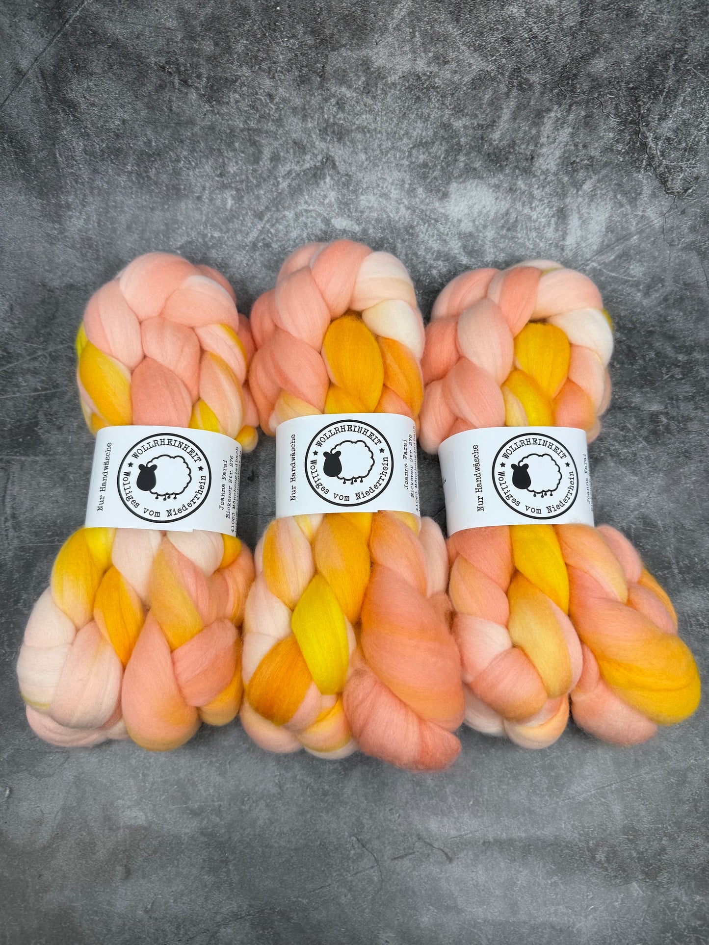 Merino 16 Kammzug HAPPY