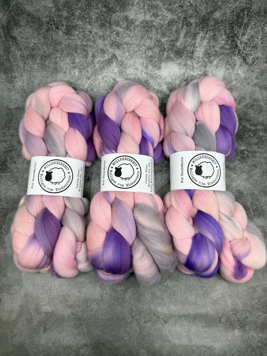 Merino 16 Kammzug OLD ROSE