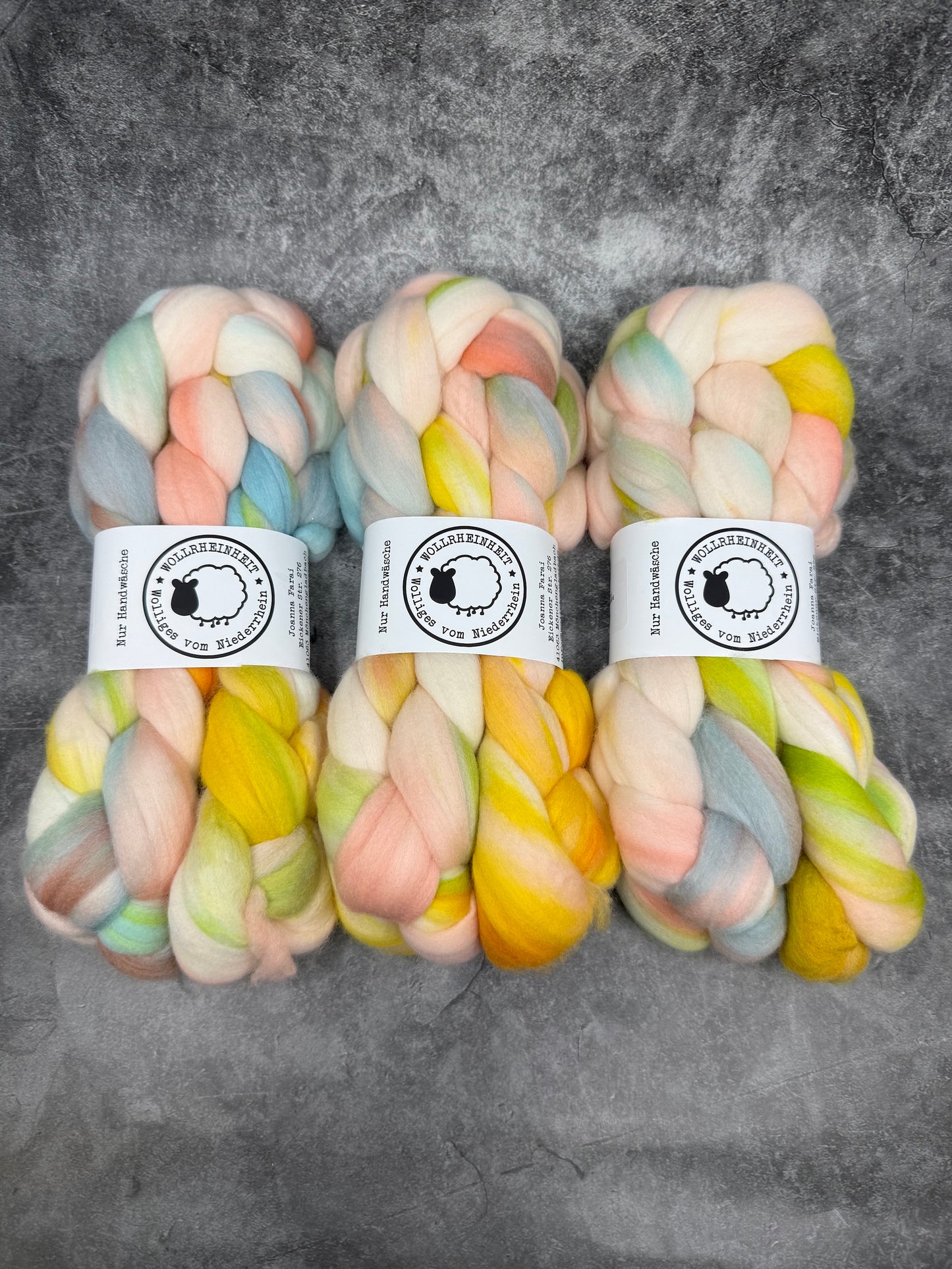 Merino 16 Kammzug SUMMER TIME