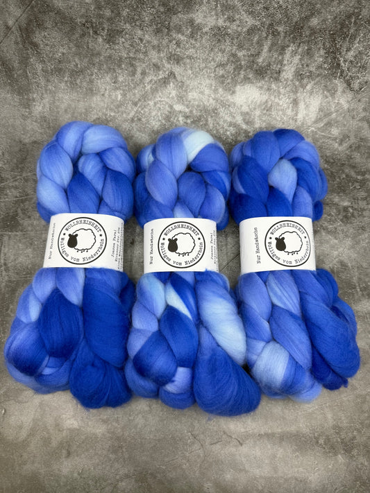 Merino 16 Kammzug BLUE