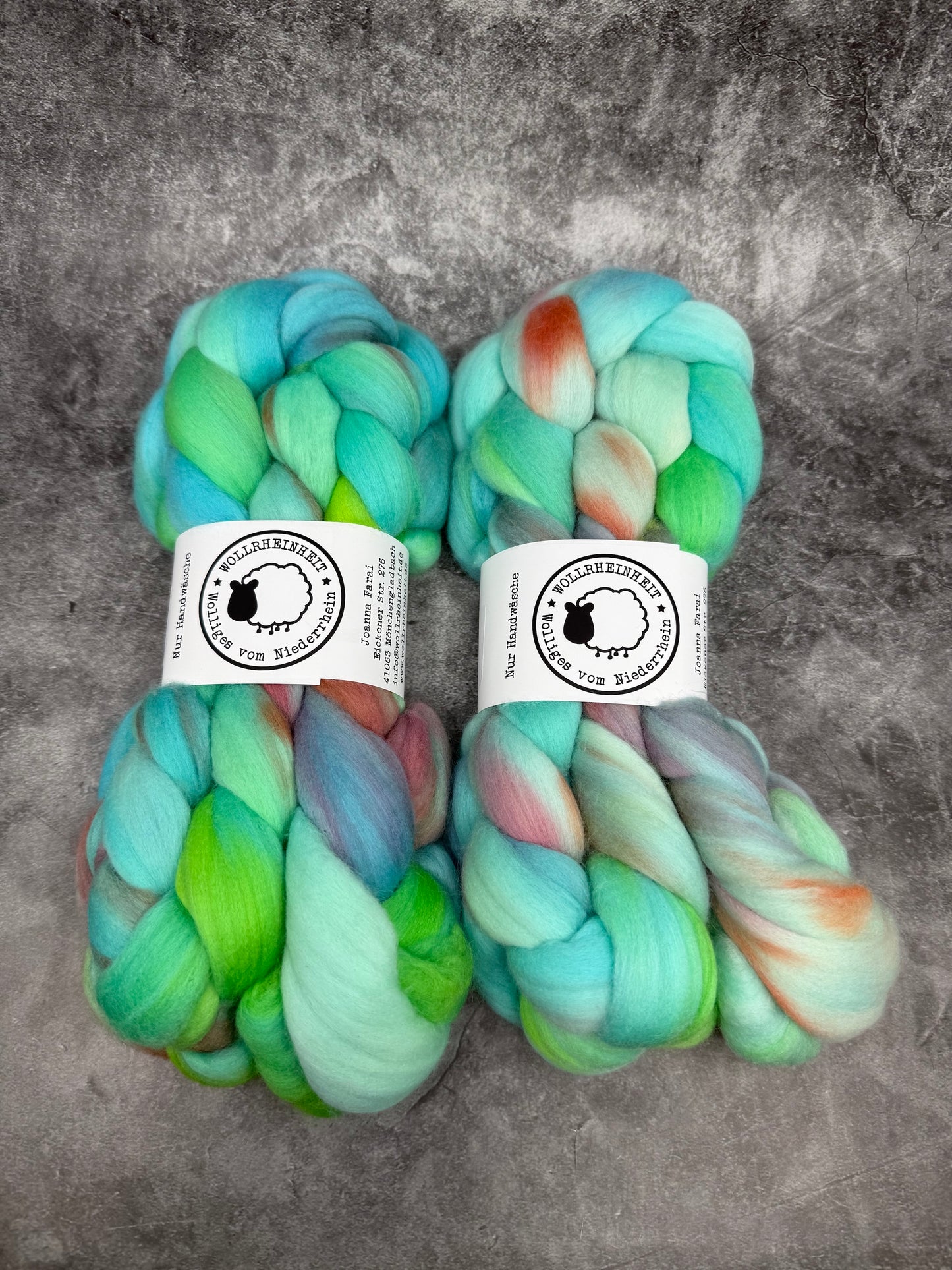 Merino 16 Kammzug TEAL