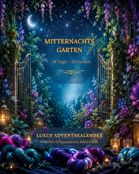 Mitternachtsgarten – großes Luxus-Fasern-Adventskalender 600g - Vorbestellung